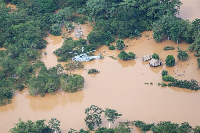 RFA Argus assists US Military in Honduras