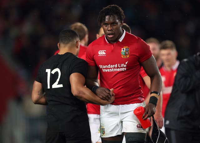 Itoje impressed on the 2017 Lions tour of New Zealand