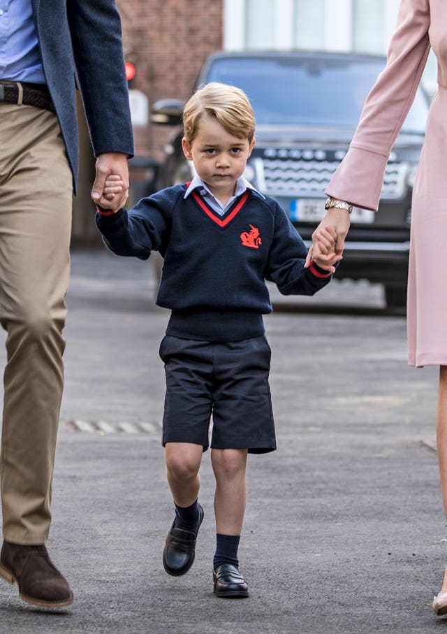 Prince George at Thomas’s Battersea