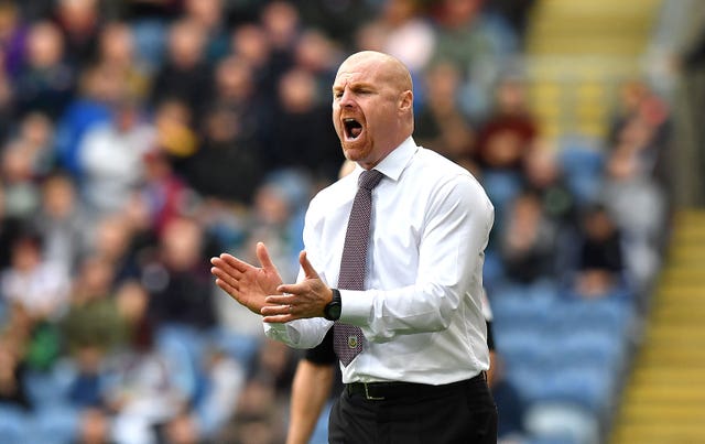 Sean Dyche's Burnley finished 15th in the Premier League last season (Anthony Devlin/PA).