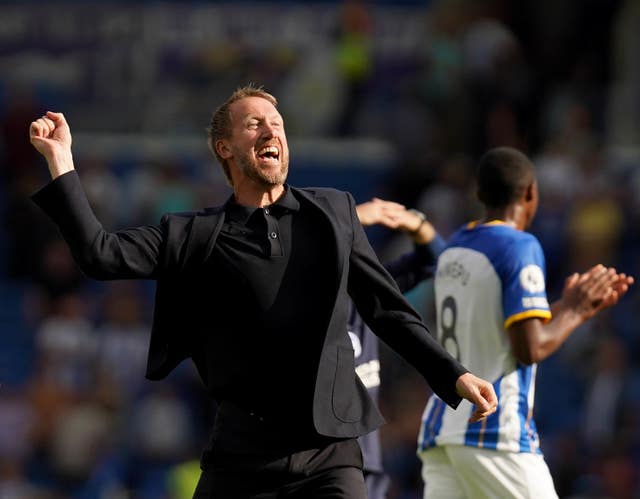 Graham Potter had a successful spell at Brighton