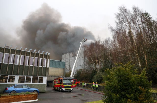 Ocado warehouse fire