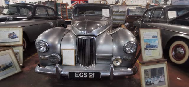 A Humber car used by the Queen Mother