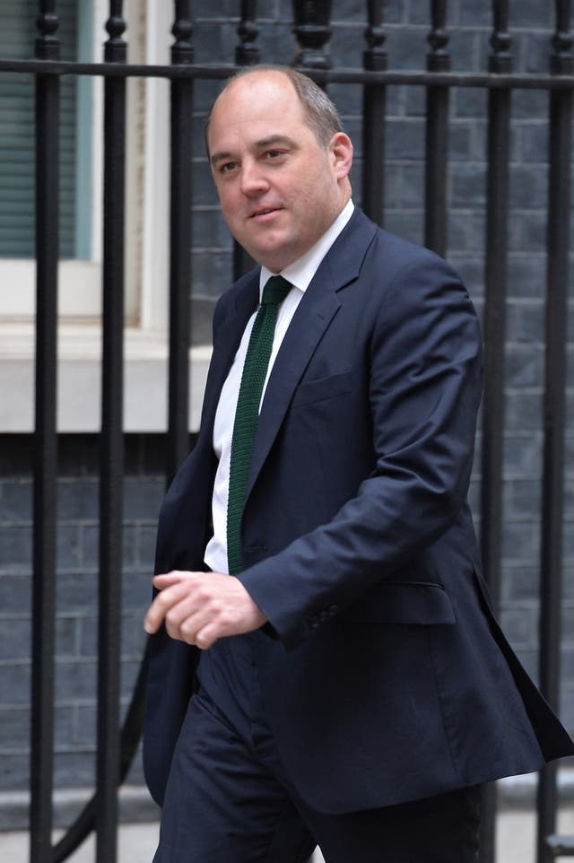 Security Minister Ben Wallace (John Stillwell/PA)