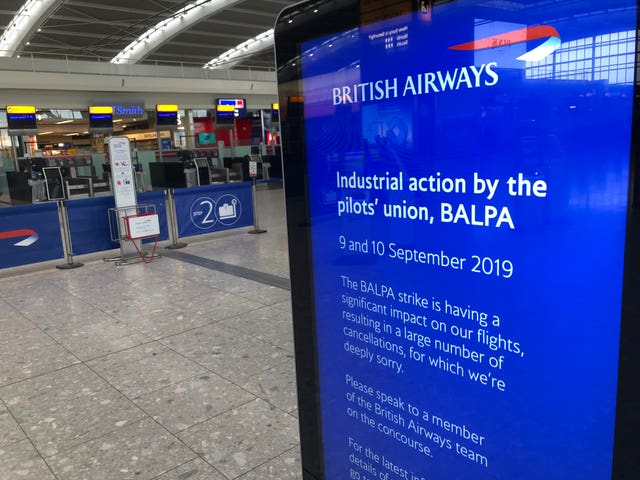 British Airways strikes