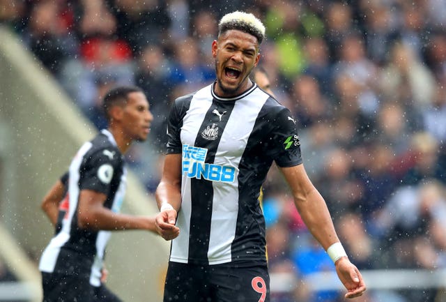 Joelinton did not enjoy a winning debut for Newcastle 