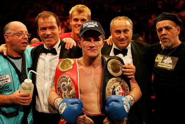 Hatton added another world title with victory against Maussa