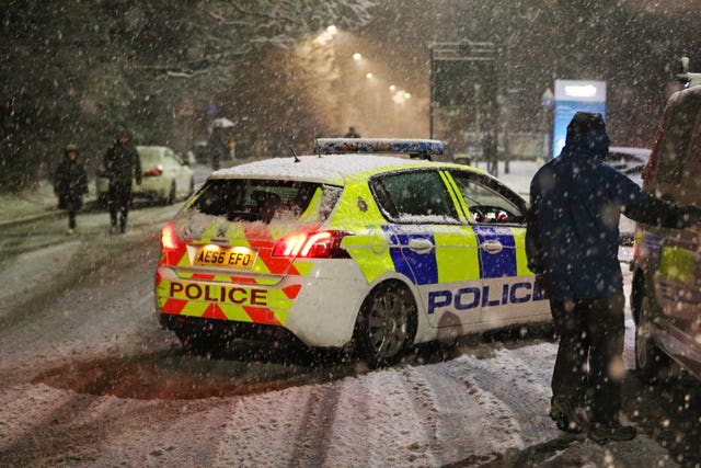 Winter weather Jan 20th 2021