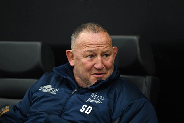 Steve Diamond contested numerous scrums during his 11-year playing career with Sale Sharks