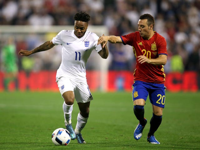 Former Arsenal midfielder Santi Cazorla scored as Spain beat England 2-0 in a friendly in Alicante back in 2015.