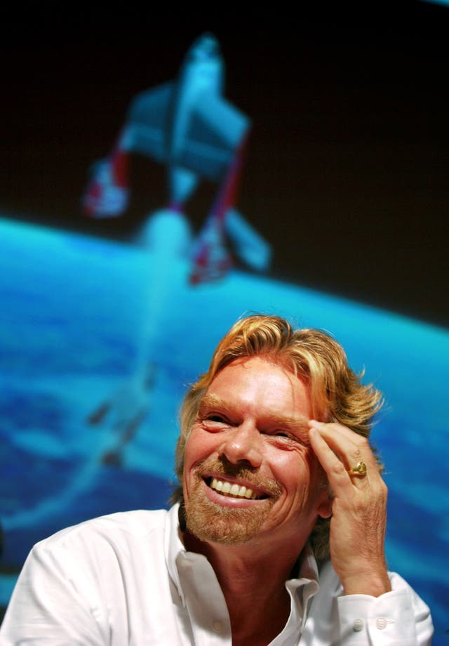 Sir Richard Branson Virgin Galactic