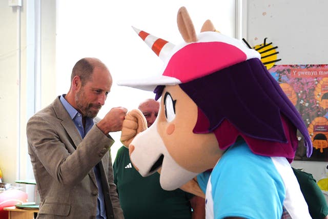 Royal visit to The London Welsh School