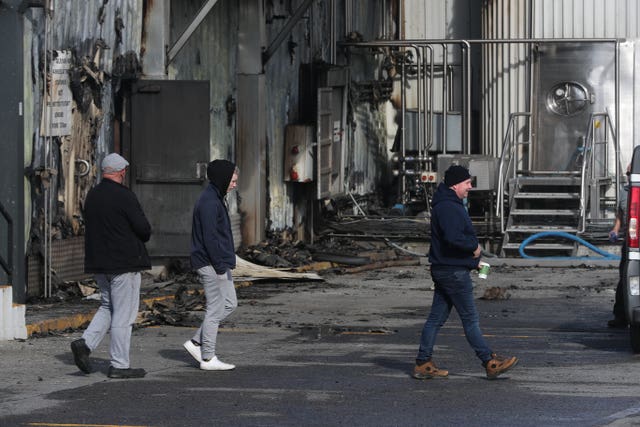 Glenisk�s yoghurt factory fire