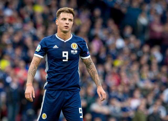 Eamonn Brophy made his Scotland debut against Cyprus
