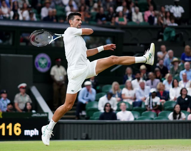 Novak Djokovic was unhappy about his late-night finish