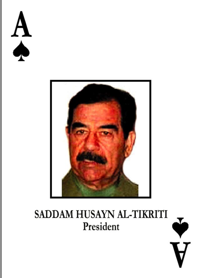 Colin Powell said the removal of Saddam Hussein meant the Iraq campaign could be considered a success (US Central Command/PA)