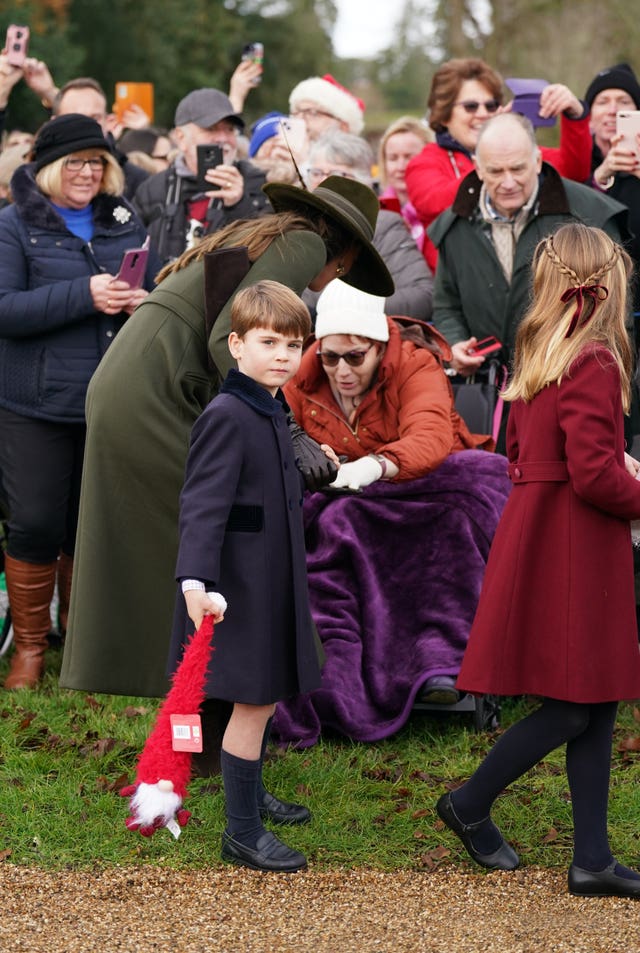 Royals attends Christmas Day Church service