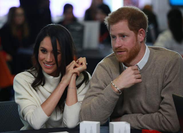 Prince Harry and Meghan Markle have opted for a lemon elderflower cake (PA)