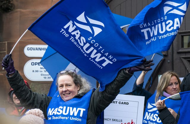 Teachers strike