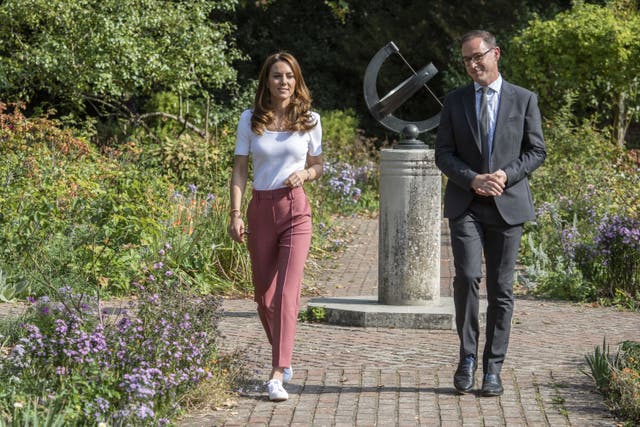 Duchess of Cambridge visit to Battersea Park