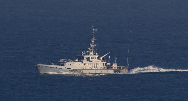 A Border Force cutter