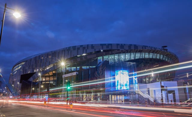 Tottenham Hotspur's White Hart Lane stadium in London