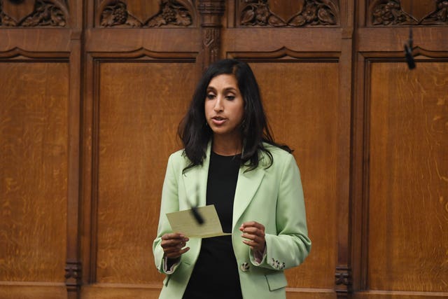 A letter has been sent to children's minister Claire Coutinho urging better data on the use of restraints on vulnerable children during transportation with a view to ending the practice (UK Parliament/Jessica Taylor/PA)