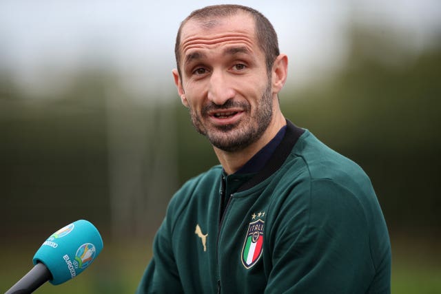 Italy captain Giorgio Chiellini