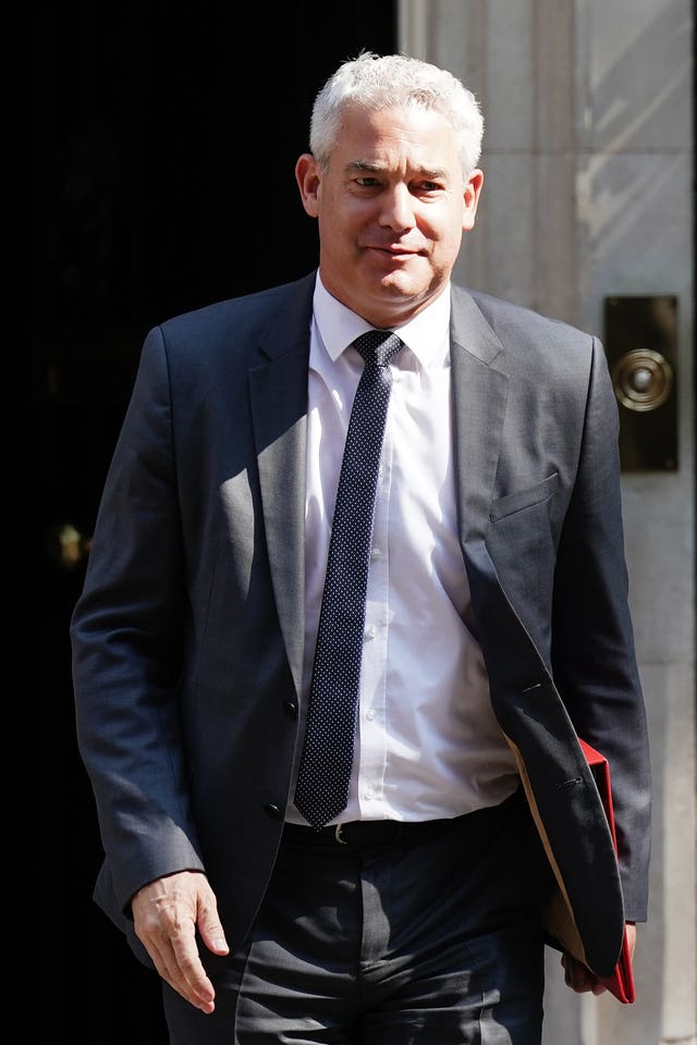 Health Secretary Steve Barclay