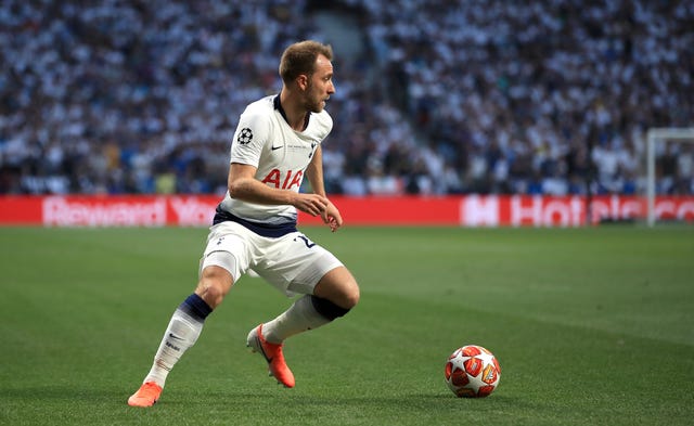 Eriksen arrived at Spurs from Ajax