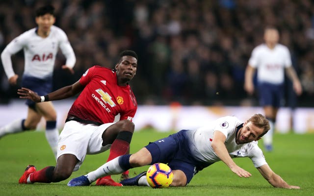 Pochettino believes Manchester United midfielder Paul Pogba should have been sent off against Spurs