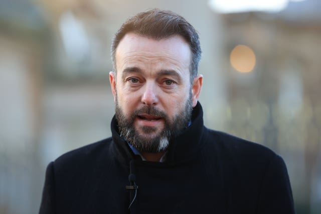SDLP leader Colum Eastwood