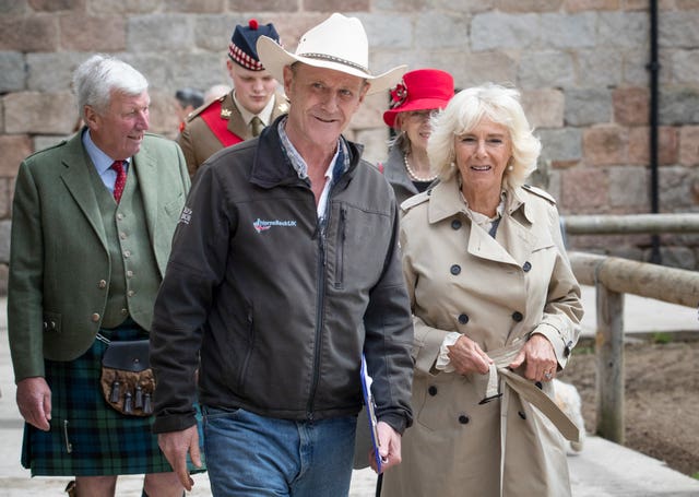 The Duchess of Rothesay visits HorseBack UK