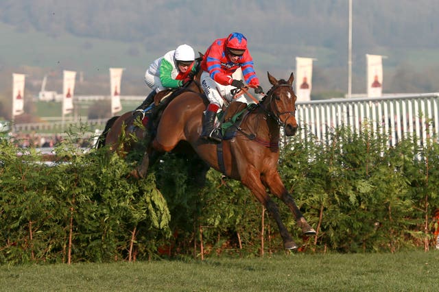 Balthazar King on the way to Cheltenham Festival glory