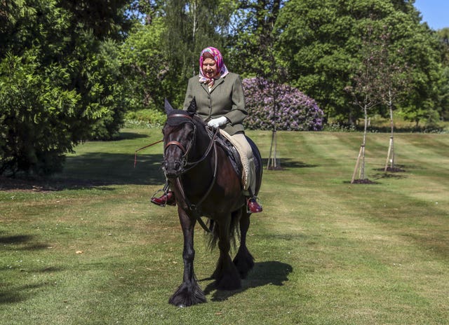 The Queen at Windsor