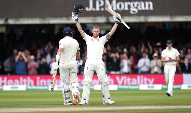Ben Stokes scored an unbeaten century in England's second innings before they declared to set Australia a 267-run victory target 