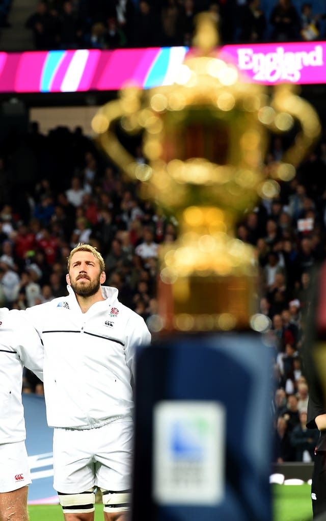 Chris Robshaw was England's captain at the 2015 World Cup