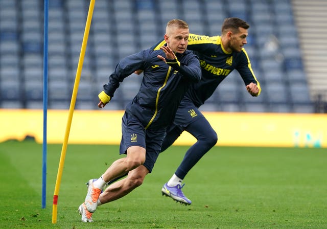 Ukraine Training Session