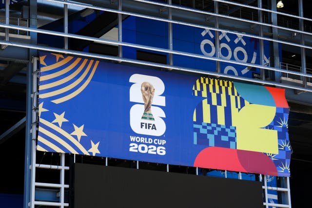 World Cup signage