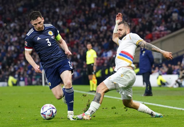 I thought he was outstanding – Steve Clarke hails Andy Robertson
