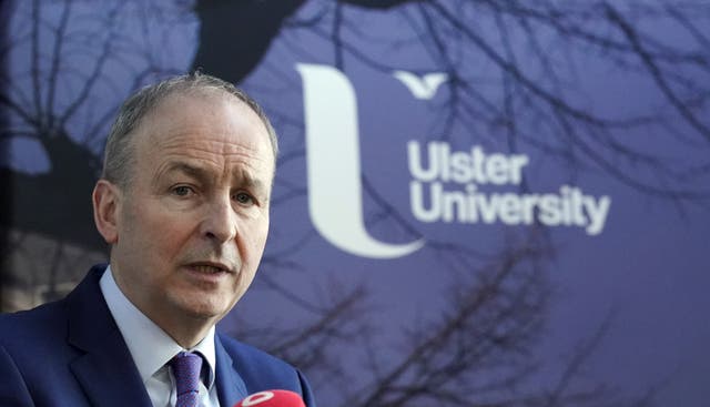 Micheal Martin visit to Ulster University