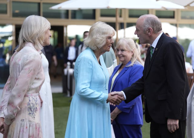 The Queen meets a safety officer