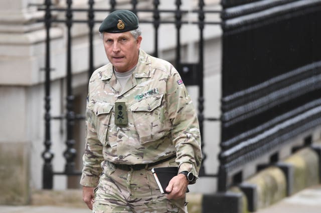 Chief of the Defence Staff General Sir Nick Carter