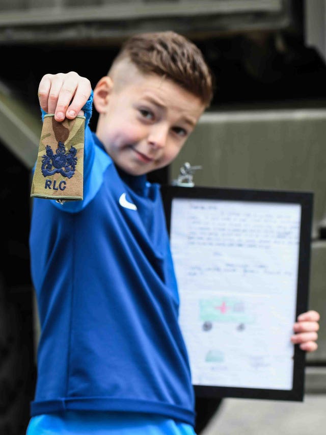 Noahs letter to army