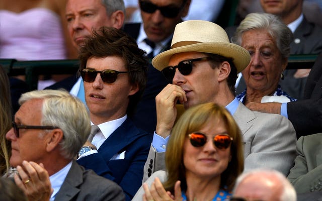 Benedict Cumberbatch and Eddie Redmayne 