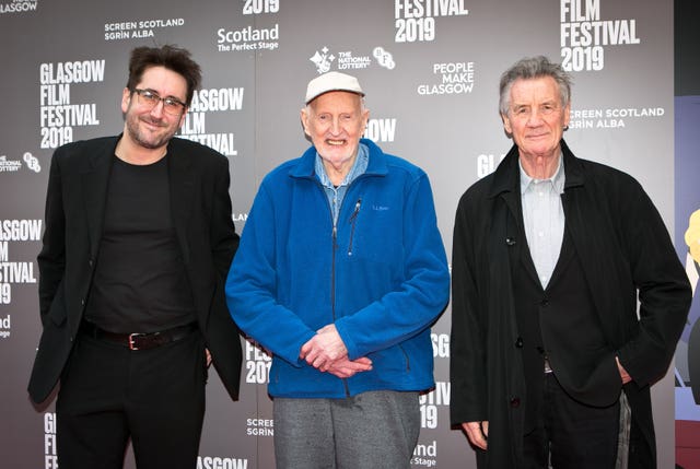 Robbie Fraser, Hamish MacInnes and Michael Palin