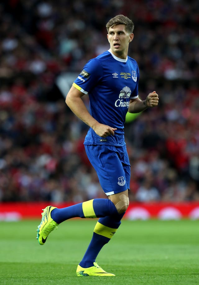 Stones played for Everton from 2013-16