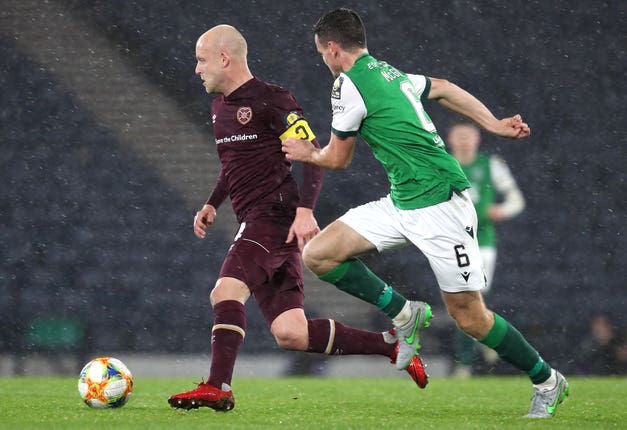 Steven Naismith during the semi-final