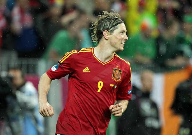 Torres was part of the Spain set-up who won the European Championships of 2008 and 2012, and the World Cup in 2010 