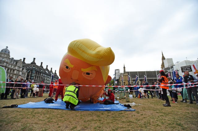 President Trump state visit to UK – Day Two